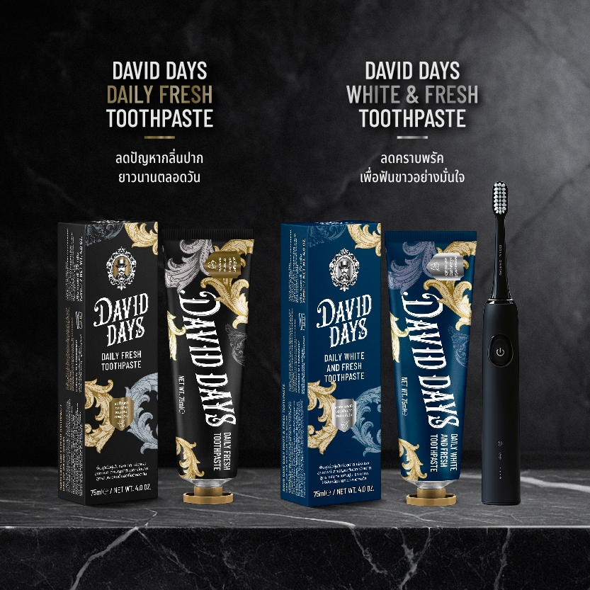 David Days Daily Fresh Toothpaste